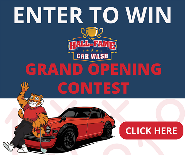 Hall of Fame Car Wash Leland, NC FREE Vacuums, Towels, Air